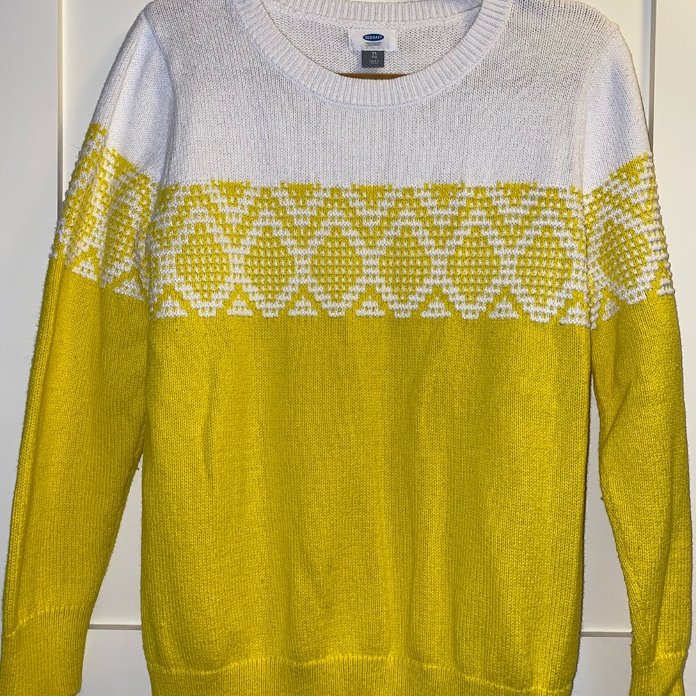 Yellow Knit Sweater